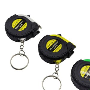 Mini cinta métrica retráctil <span class=keywords><strong>de</strong></span> 3 pies con llavero, tamaño <span class=keywords><strong>de</strong></span> bolsillo, 1 M, barra <span class=keywords><strong>de</strong></span> medición para niños, acero ABS pulgadas, centímetros, Sistema Métrico - Product Image 5