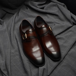Zapatos de Cuero Italianos Hechos a Mano de Alta Calidad para Hombre, Tendencia 2026, Formales, de Negocios, con Punta en Pico, que Aumentan la Estatura - Product Image 5