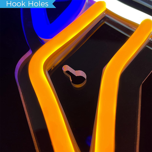 Enseigne <span class=keywords><strong>néon</strong></span> personnalisée en acrylique 8,2x16,1 pouces, motif épée Z, éclairage <span class=keywords><strong>LED</strong></span> <span class=keywords><strong>néon</strong></span> pour <span class=keywords><strong>d</strong></span>écoration de salle de jeu, montage mural, <span class=keywords><strong>d</strong></span>écoration de man cave, alimentation USB - Product Image 4