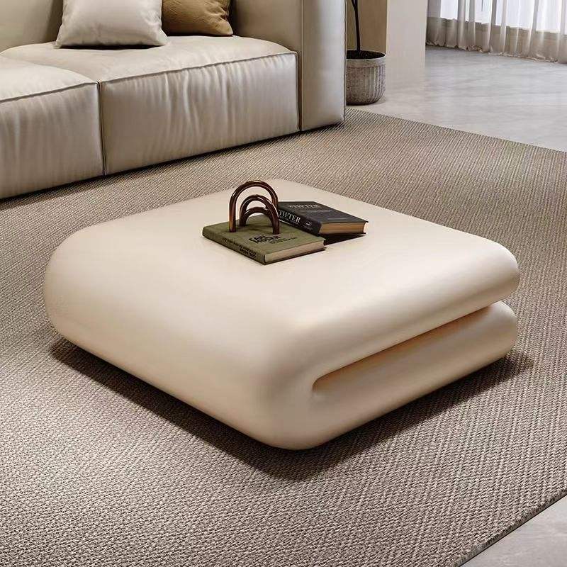 80*80*33 cm Book and Coffee Table [Off-White]