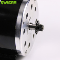 Moteur électrique à balais SWICOO durable 36v 800w pour karting, vélo, VTT, scooter, vélo électrique, Razor Quad