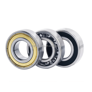 Rodamientos <span class=keywords><strong>de</strong></span> Bolas <span class=keywords><strong>de</strong></span> Ranura Profunda 6200 6202 6203 ZZ 2RS C3 <span class=keywords><strong>de</strong></span> Una Hilera, Sellados con Goma, <span class=keywords><strong>de</strong></span> Acero Cromado y Cerámica - Product Image 3