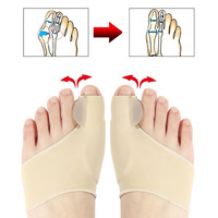 Séparateur d'orteils, correcteur d'hallux valgus, orthèses, correcteur d'articulation du pouce du pied, ajusteur de correction, chaussette de pédicure, redresseur