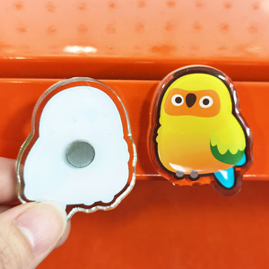 Kuien Wholesale <strong>Custom</strong> Printed 8mm <strong>Magnet</strong> Charms <strong>Custom</strong> Anime Refrigerator <strong>Fridge</strong> <strong>Magnets</strong> Mascot Acrylic Plastic <strong>Fridge</strong> <strong>Magnets</strong> - Product Image 4
