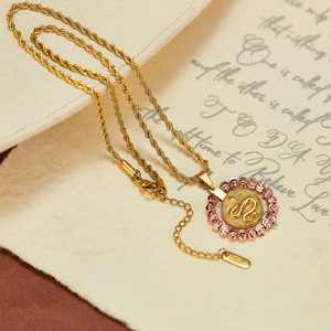 Collar de Cadena de Eslabones de Acero Inoxidable Chapado en Oro con Patrón de Serpiente Retro para Mujer, Collar Geométrico Moderno para Regalo - Product Image 2