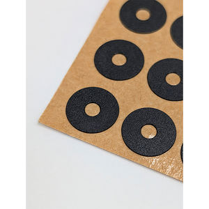 Cinta Adhesiva de Doble Cara de Material Acrílico PET Modelo 835, Troquelada, Negra, en Oferta - Product Image 1