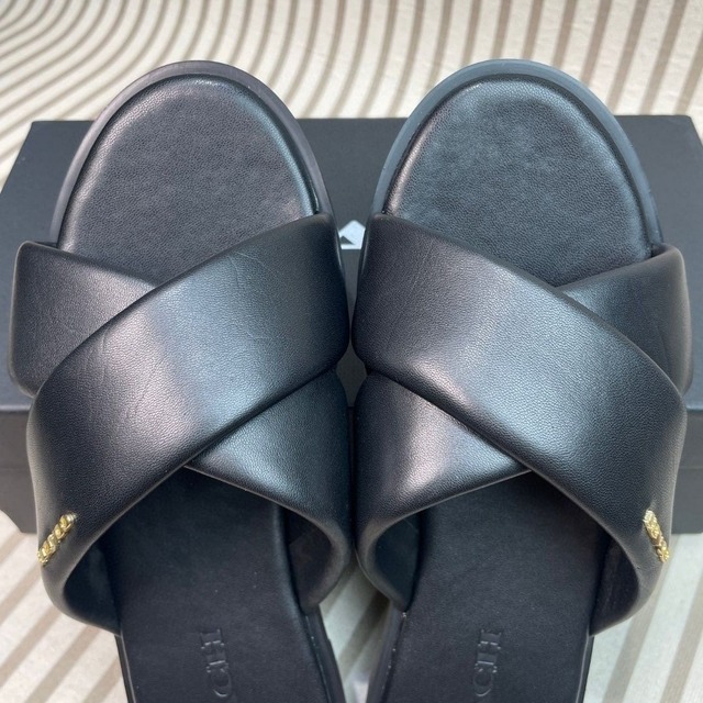 Women Cross Strap Flat Slides Casual Summer Sandals Comfortable Slip on Slippers Size 36-42