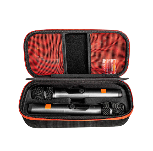 Hot Selling Dual Microphone Storage Bag Suitable for Party Box Wireless Microphone protection Box