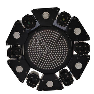 Akan çizgiler ve Strobe Racetrack etkisi ile renk ışın performansı yayan Skynet RGBW lazer sahne ışıkları - Product Image 6