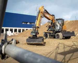 CASE WX210E Pelle hydraulique sur roues à quatre roues 30 tonnes 20 tonnes vente de composants pelle sur chenilles 10 tonnes PLC opérationnel - Product Image 3