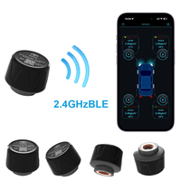 Outil automobile universel TPMS Bluetooth pour surveillance de la pression des pneus, 4 capteurs externes, fonction veille automatique, économie d'énergie, MOQ 1 pièce, CE FCC