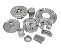 Accouplement flexible en aluminium sur mesure OEM, usiné CNC, usinage par électroérosion à fil, anodisé, pour équipement de transmission de moteur
