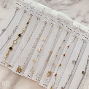 <span class=keywords><strong>Bracelet</strong></span> en or, <span class=keywords><strong>argent</strong></span>, or rose, prix de gros bon marché, <span class=keywords><strong>bracelet</strong></span> en acier inoxydable pour femmes - Product Image 6
