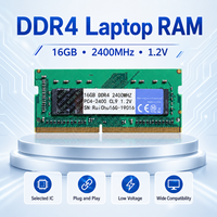 RuiChu DDR4 16GB 2400MHz Module de mémoire RAM pour ordinateur portable PC4-19200 SODIMM 260PIN pour mise à niveau d'ordinateur portable, RAM entièrement compatible