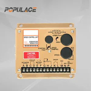 POPULACE Generator Parts Diesel Engine Speed Controller ESD5522E Circuit Slide Gear Speed Governor Speed Control Unit ESD5522E
