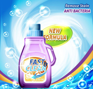 Nhãn Dán Tùy Chỉnh Nhãn Dán Tùy Chỉnh In Nhãn Tự Dính, Sản Phẩm Nhãn Hiệu Riêng Cho Chất Tẩy Giặt - Product Image 5