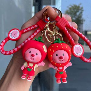 ลิซ่า ขายดี ของใหม่ ตุ๊กตาการ์ตูนเกาหลี พอโรโร่ บีเวอร์ พวงกุญแจพีวีซีน่ารัก พวงกุญแจลูปปี้ - Product Image 2