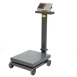 Báscula electrónica Veidt TCS-F 60*80cm 800kg 500g para ganado de Myanmar con ruedas TCS-F Ohaus 300 - Product Image 6