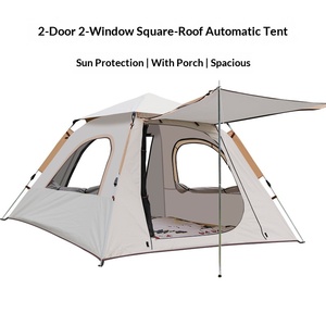 Carpa Impermeable Plegable para Exteriores, de Apertura Rápida, para 3-<span class=keywords><strong>4</strong></span> Personas, Protección Solar, Refugio Portátil para Playa y Picnic, para Uso Familiar - Product Image 1