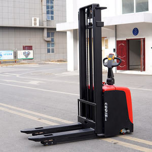 Kho ngã ba trên 1ton 1.2ton 1.5ton 2ton Stacker điện đầy đủ điện Pallet Stacker với có thể điều chỉnh ngã ba cho kho sử dụng - Product Image 3