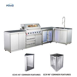 เตาอบหมุนอเนกประสงค์สแตนเลสสตีลสำหรับครัวแบบเคลื่อนที่ รุ่น BBQ-B4L - Product Image 3
