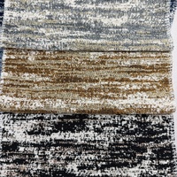Tissu Jacquard Chenille Haute Durabilité en Stock, Sans MOQ, pour Décoration Intérieure, Coussins, Oreillers et Canapés