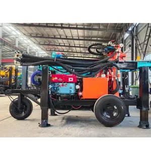 200m hole water boring machine Air dth water well drilling rig machine deep drill rig supplier Rig Machine