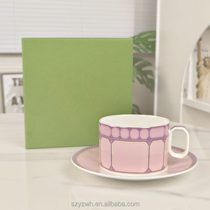 Cốc trà chiều màu đơn giản bữ<span class=keywords><strong>a</strong></span> tiệc gia đình ăn uống cốc cà phê tinh tế gốm Quà Tặng cặp đôi cốc - Product Image 5