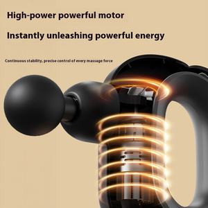 Pistolet de <span class=keywords><strong>massage</strong></span> vibrant à 4 têtes avec logo personnalisé, 6 niveaux, pour <span class=keywords><strong>massage</strong></span> des tissus profonds du dos, des épaules, des <span class=keywords><strong>jambes</strong></span> et des pieds - Product Image 6