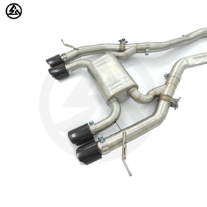 G80 đơn midpipe xả csz thép không gỉ valved valvetronic xả cho BMW S58 G80 g82 M3 M4 3.0t Giao hàng nhanh - Product Image 6