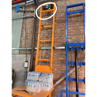 Chine Vente chaude Pas cher Monte-charge hydraulique 2 tonnes 3 tonnes Ascenseur de fret Ascenseur de fret portable pour entrepôt
