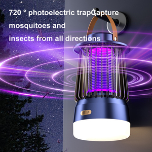 Lampe anti-moustiques avec technologie intelligente de <span class=keywords><strong>CO2</strong></span>, nouvelle lampe anti-moustiques LED écologique, rechargeable, à intensité variable, portable pour la maison - Product Image 4
