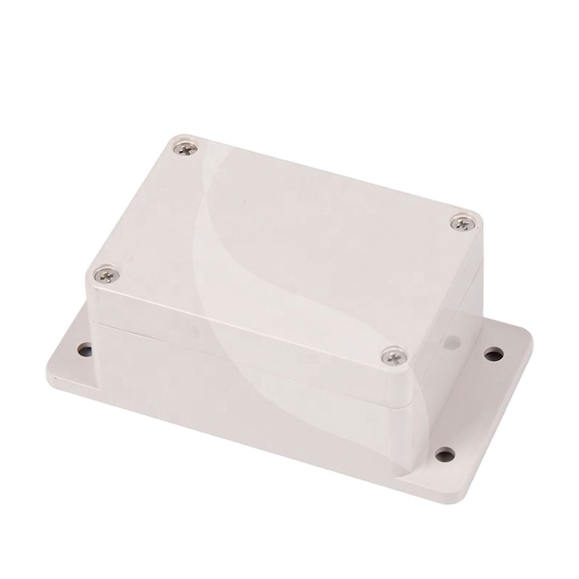 IP66 Outdoor Plastic Enclosure IP65 Waterproof ABS Plastic Electrical Junction Boxes With Flange Project Electronic Battery Box