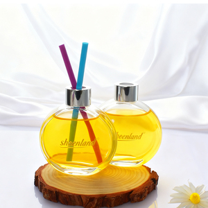 Difusor de Aromas para el Hogar al por Mayor, Botella de Vidrio Vacía de 150 ml para Aceites Esenciales, Contenedor Perfumado con Varillas - Product Image 1