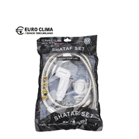 Ensemble de douche bidet EURO CLIMA blanc avec technologie de noyau en plastique