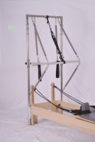 Vente d'équipements de Pilates à prix réduit : Reformer de Pilates en bois avec accessoires complets