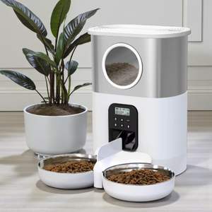 Distributeur automatique de nourriture pour chien, écologique, durable, portable, étanche IPX5, en plastique alimentaire, 5L - Product Image 1