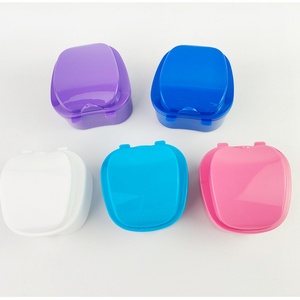 Denture Soaking Cup False Teeth Storage <b>Container</b> Denture Cleaning Box with Filter Portable and Easy to <b>Travel</b> - Product Image 6