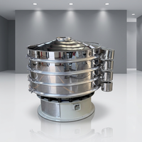 Vibro-Siebmaschine für Kakaopulver Mehl Stärke |   Lebensmittelechter Edelstahl-Rotationsvibrationssieb nach GMP-Standard