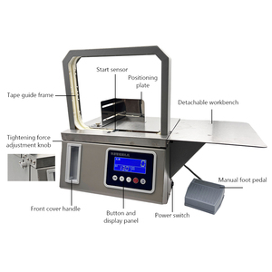 Máquina <span class=keywords><strong>Flejadora</strong></span> Eléctrica <span class=keywords><strong>Automática</strong></span>, Herramienta Compacta para Empaquetar Vegetales, Operación Simple, Múltiples Especificaciones de Cinta <span class=keywords><strong>Flejadora</strong></span> - Product Image 3