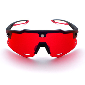 Occhiali Sport Magnet con 3 Clip, Lenti Rosse, Blocco 100% Luce Verde e Blu, Lenti Ambra Anti-Fatica, Occhiali per il Sonno, Occhiali Laser - Product Image 3