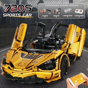 MOULD KING-bloques de construcción de coche de carreras para niños, juguete técnico de supervelocidad, MOC-46762, regalo para <span class=keywords><strong>novio</strong></span>, 13145S - Product Image 6