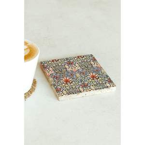 Ensemble de 10 sous-verres promotionnels en pierre unique de la série William Morris - Product Image 2