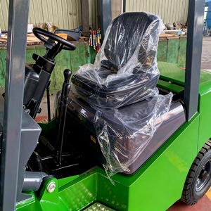 <span class=keywords><strong>Chariot</strong></span> élévateur diesel vert de 3 tonnes, capacité de 3000 kg, 4 roues motrices avec déplacement latéral pour la construction et le levage en intérieur - Product Image 4