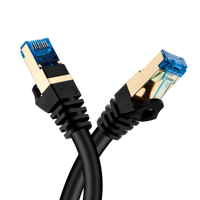 Rapide extérieur 10M 20M 25M 30M 50M Cat 6 6A 7 8 Rj45 intérieur Cat6 Cat6A Cat7 Cat8 Sftp cordon de raccordement Lan réseau Ethernet câble