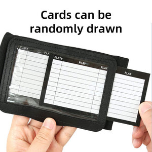 Manufacturer <strong>Custom</strong> Wholesale Playbook Wristband with <strong>Card</strong> Great for Football Plays Baseball <strong>Calls</strong> All Sports - Product Image 3