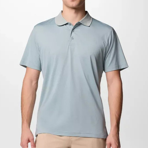 Camisa de pesca perforada con botones, impermeable, de malla, con capucha, para exteriores, camuflaje liso, personalizada, con botones completos, estilo Puerto Rico. - Product Image 1