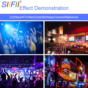 Equipo de Efectos Escénicos, Bola Mágica de 700W, Máquina de Humo LED, Máquina de Niebla con Control Remoto, Multicolor, para DJ, Discoteca, Fiesta, Concierto, Club Nocturno - Product Image 5