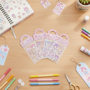 ชุดสติกเกอร์นักวางแผนการ์ตูนน่ารักสำหรับสมุดไดอารี่และงานฝีมือแพ็คจำนวนมาก - Product Image 3