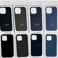 1:1 étui de téléphone magnétique d'origine étui de téléphone magnétique en Silicone antichoc pour Iphone 15 14 13 12 couverture de téléphone